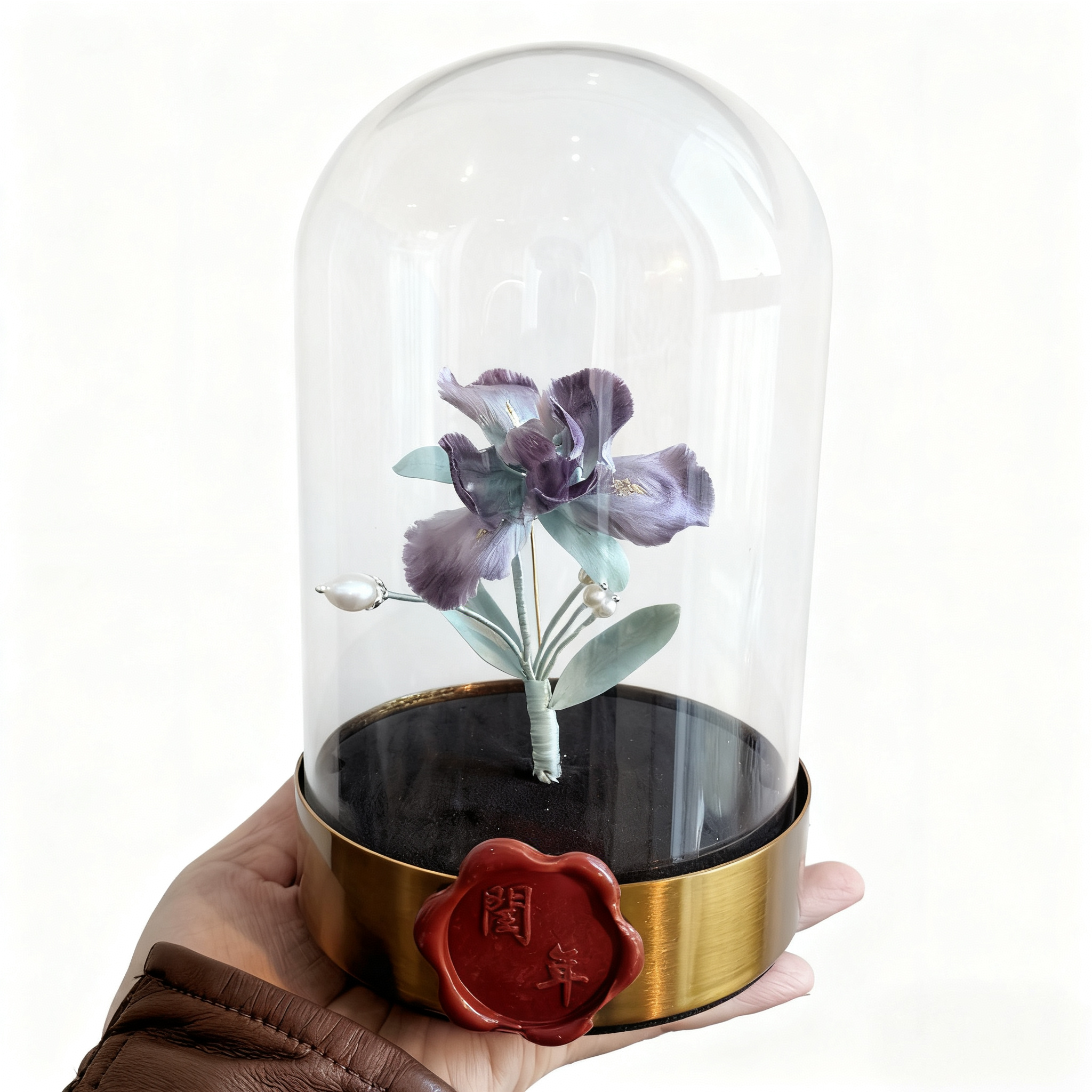 HandmadeRonghua—Purple Iris