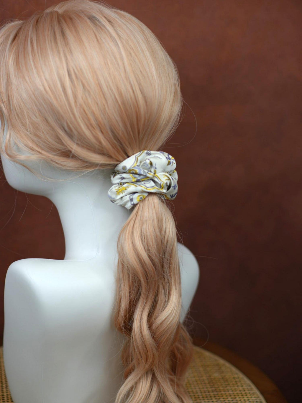 Handwoven Song Brocade—Hair Ties