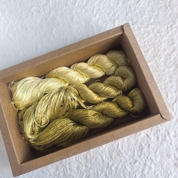 Ronghua making tools—400m Untwisted Unsplit Mulberry Silk Thread  (mermaid)