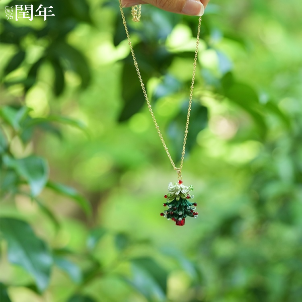 Handmade Micro-Crochet—Heavy Craft Christmas Tree Collection