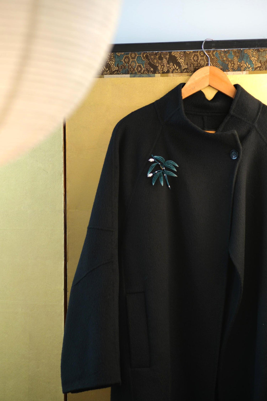 HandmadeRonghua—Pearl Bamboo Brooch