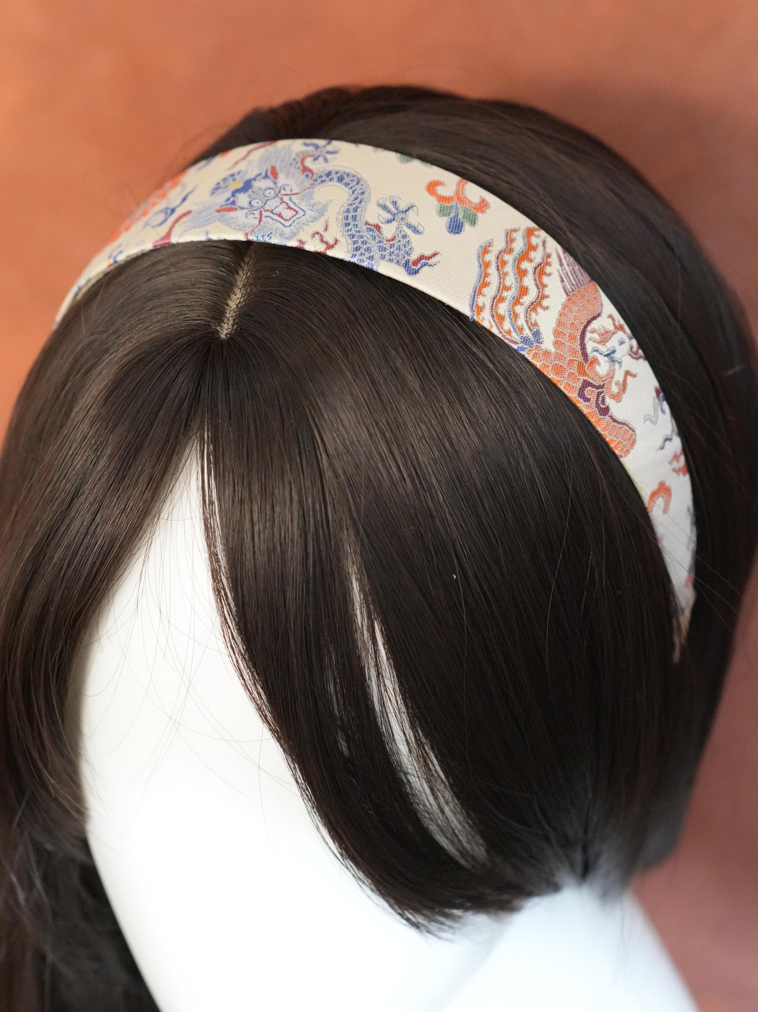 Handwoven Song Brocade—Chinese Retro Pattern Headband
