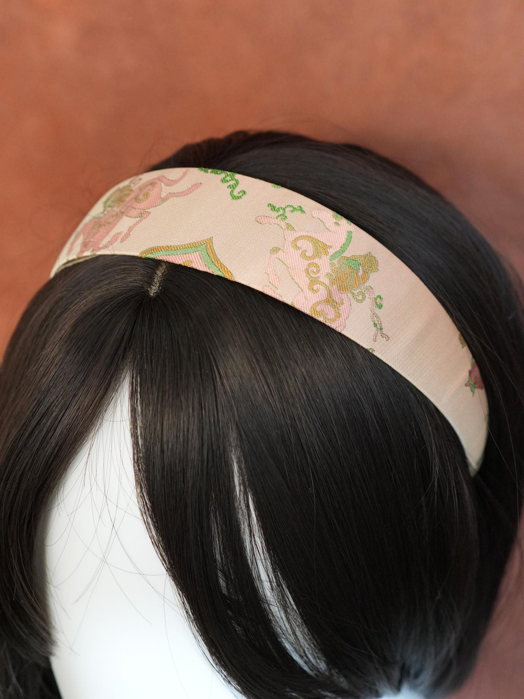 Handwoven Song Brocade—Chinese Retro Pattern Headband