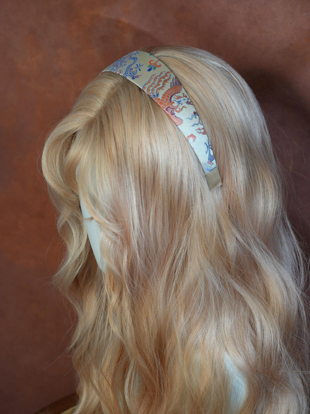 Handwoven Song Brocade—Chinese Retro Pattern Headband