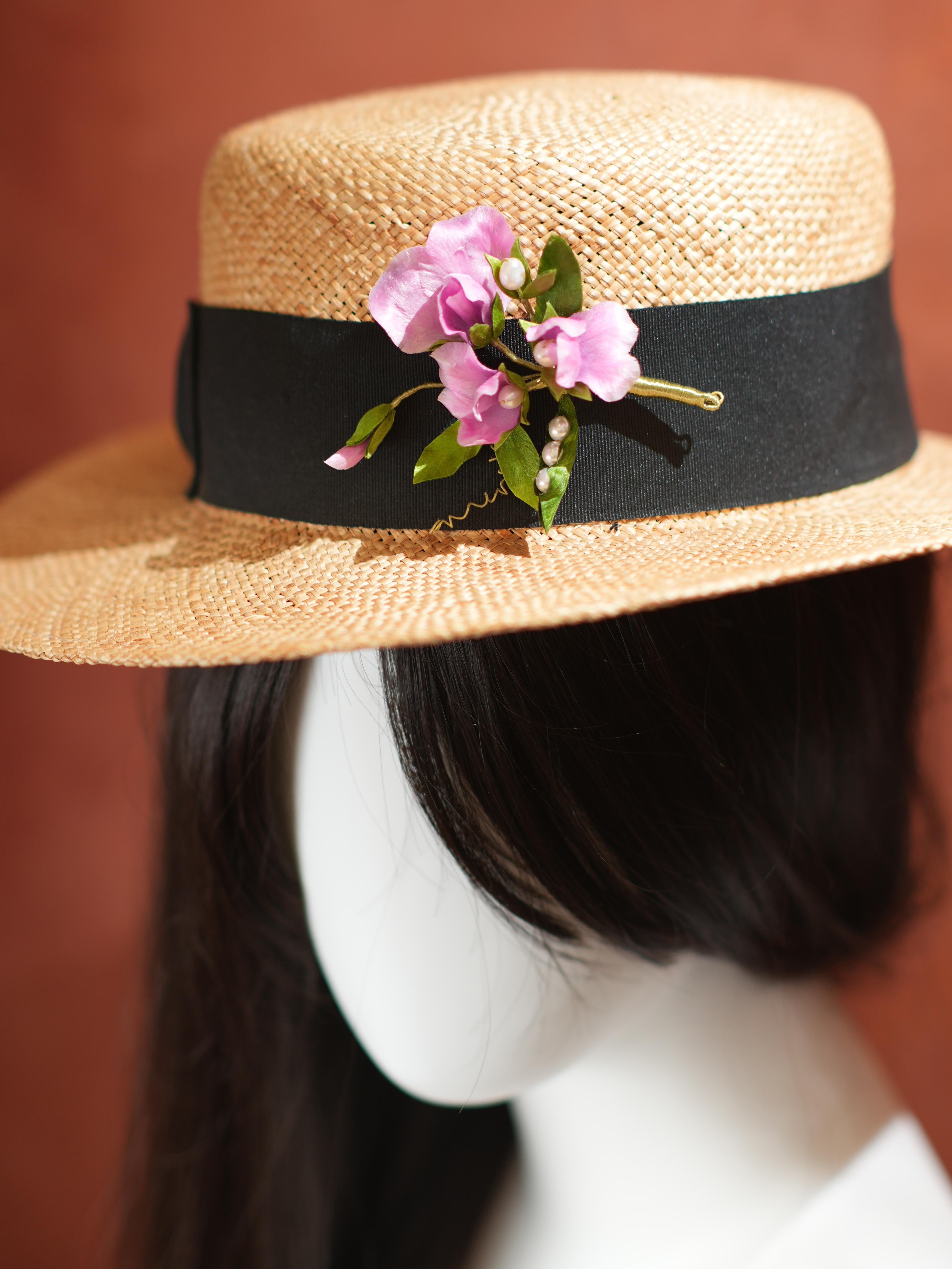 HandmadeRonghua—Sweet Pea Flower